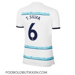 Chelsea Thiago Silva #6 Udebanetrøje Dame 2022-23 Kortærmet